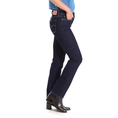 JEAN MUJER LEVI'S AZUL OSCURO 314 SHAPING STRAIGHT - 3