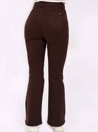 PANTALÓN MUJER KAYRA POBLET PERFECT FIT FLARE PUSH UP - 3