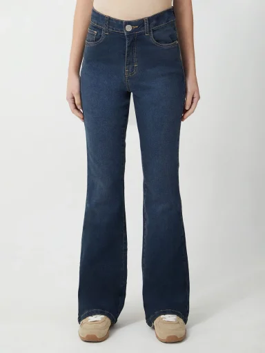 JEAN ALGODÓN FLARE MUJER INDEX ZOE PUSH UP - 1