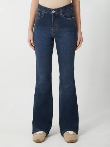 JEAN ALGODÓN FLARE MUJER INDEX ZOE PUSH UP - 1
