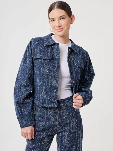 CASACA MUJER PEPE JEANS CORTA - 1