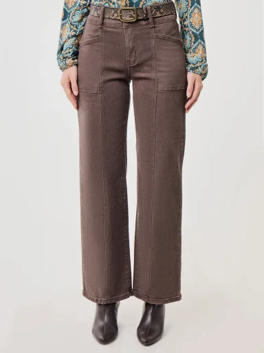 PANTALÓN REGULAR MUJER TATIENNE EMERALD - 1