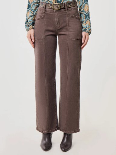 PANTALÓN REGULAR MUJER TATIENNE EMERALD - 1