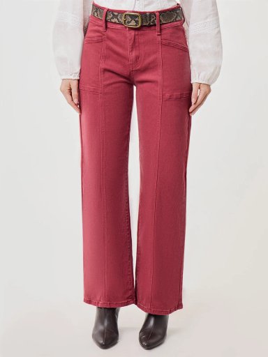 PANTALÓN REGULAR MUJER TATIENNE EMERALD - 1