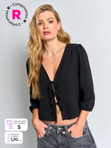 BLUSA MANGA LARGA MUJER INDEX CLARA - 1