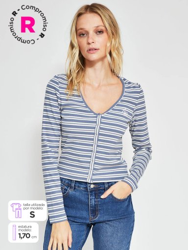 POLO MANGA LARGA MUJER AERO CLARI - 1