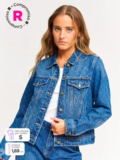 CASACA MUJER PEPE JEANS SLIM - 1