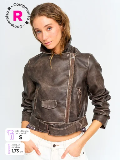 CASACA MUJER INDEX BIKER - 1