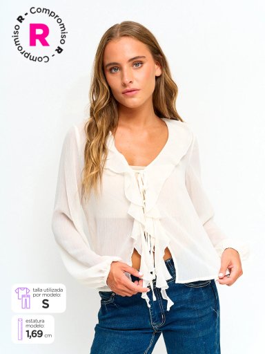 BLUSA MANGA LARGA MUJER INDEX CEGASA - 1
