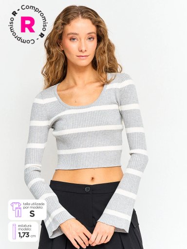 SWEATER MUJER INDEX LÍNEA - 1