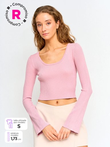SWEATER MUJER INDEX LÍNEA - 1