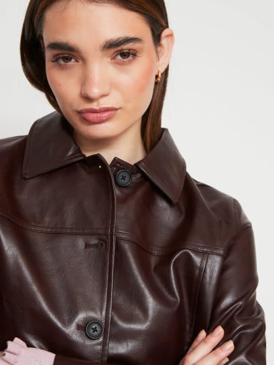 CASACA MUJER INDEX CORTA GLOSSY - 3