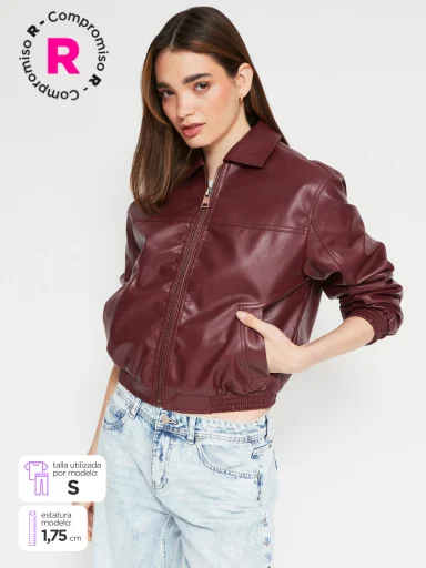 CASACA MUJER INDEX CORTA CARO - 1