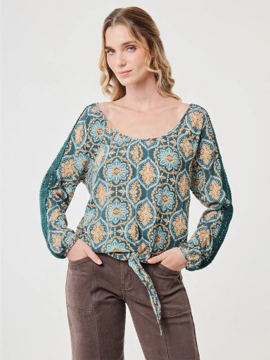 BLUSA MANGA LARGA MUJER TATIENNE - 1