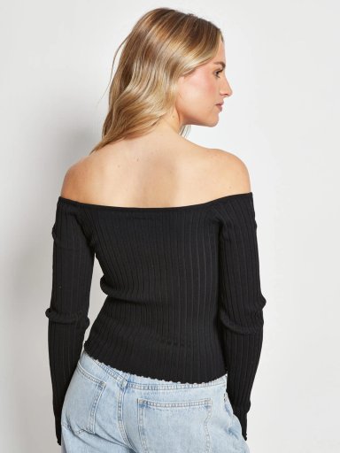 SWEATER MUJER INDEX BOTON - 2
