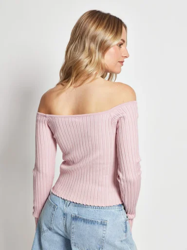 SWEATER MUJER INDEX BOTON - 2