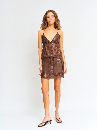 BLUSA SIN MANGAS MUJER INDEX BRILLO - 4