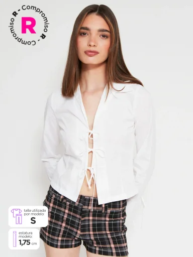 BLUSA MANGA LARGA MUJER INDEX VERO - 1
