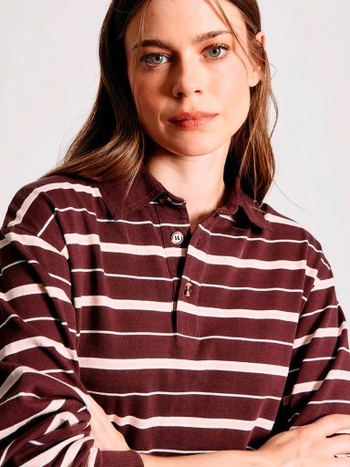 POLO MANGA LARGA ALGODÓN MUJER INDEX CUELLO POLO - 4