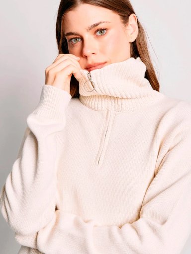 SWEATER MANGA LARGA MUJER INDEX CIERRE - 4