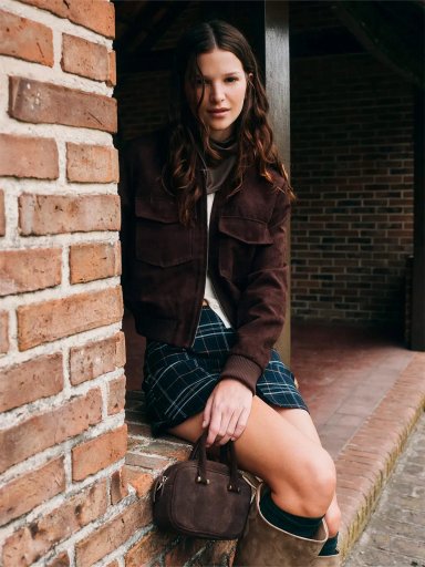 FALDA CORTA MUJER INDEX CHECK - 1