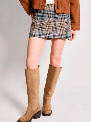 FALDA CORTA MUJER INDEX CHECK - 3