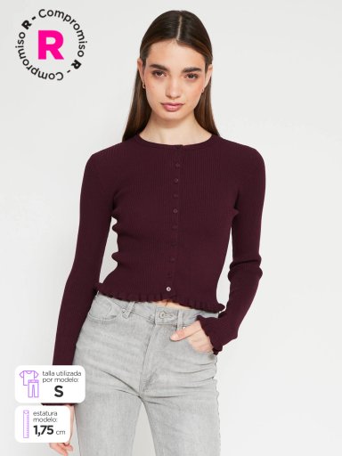 CARDIGAN MUJER INDEX DAISY - 1