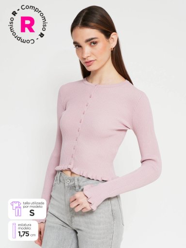 CARDIGAN MUJER INDEX DAISY - 1