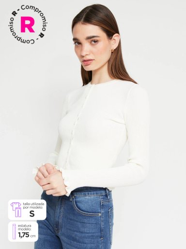 CARDIGAN MUJER INDEX DAISY - 1