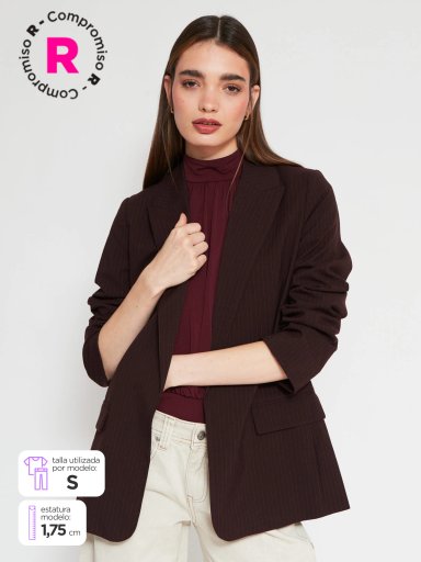 BLAZER MUJER INDEX CORTA DARCY - 1
