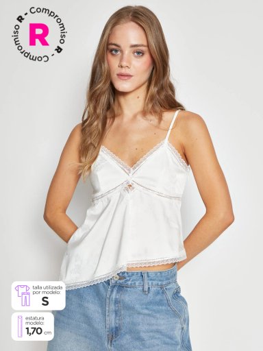 BLUSA SIN MANGAS MUJER INDEX CAMORE - 1