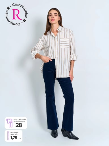 PANTALÓN REGULAR MUJER PEPE JEANS WILLA - 1