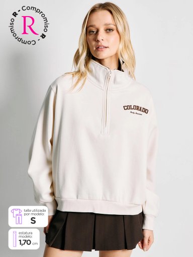 POLERA MANGA LARGA ALGODÓN MUJER INDEX MALIBU - 1