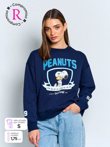 POLERA MANGA LARGA MUJER INDEX SNOOPY - 1