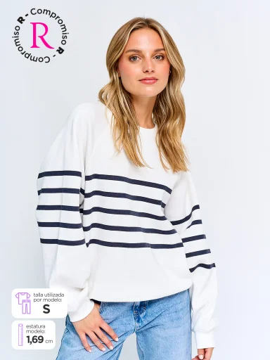 POLERA MANGA LARGA MUJER INDEX RAGLAN - 1
