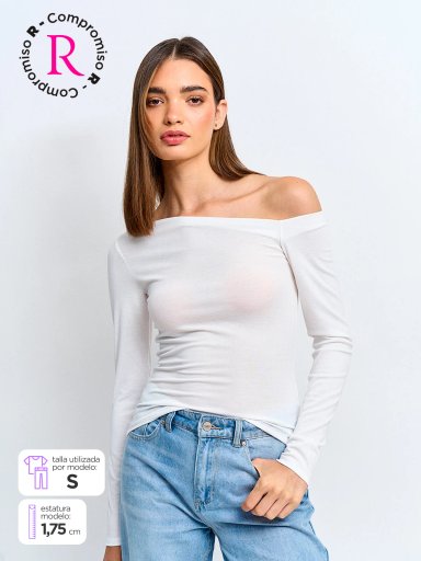 POLO MANGA LARGA MUJER INDEX ASIMÉTRICO - 1