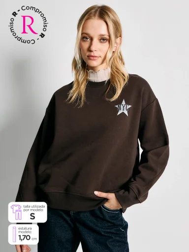 POLERA MANGA LARGA ALGODÓN MUJER INDEX TORTA - 1