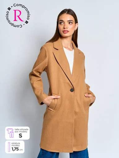 ABRIGO MUJER INDEX LARGO - 1