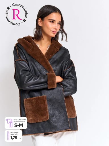 ABRIGO MUJER TATIENNE CORTA ELWE - 1