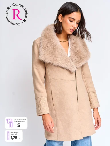 ABRIGO MUJER TATIENNE LARGO ELOJ - 1