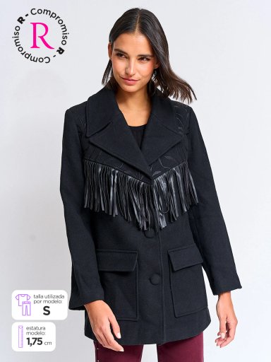 CASACA MUJER TATIENNE LARGA FIO - 1