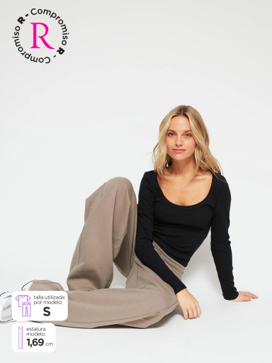 PANTALÓN DE BUZO MUJER INDEX BALLOON - 1