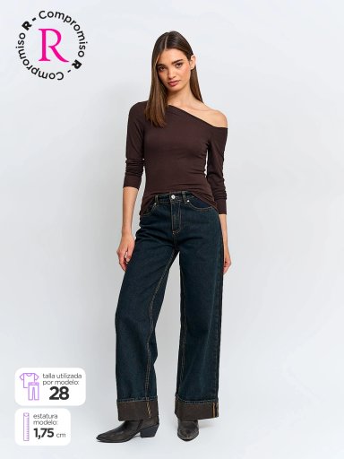 JEANS MUJER INDEX CALA - 1
