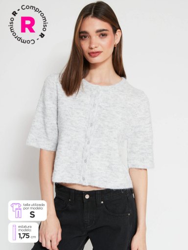 SWEATER MANGA CORTA MUJER INDEX EMANGUI - 1