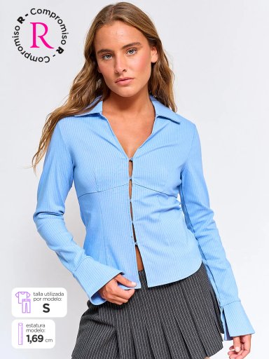 BLUSA MANGA LARGA MUJER INDEX ECINTU - 1