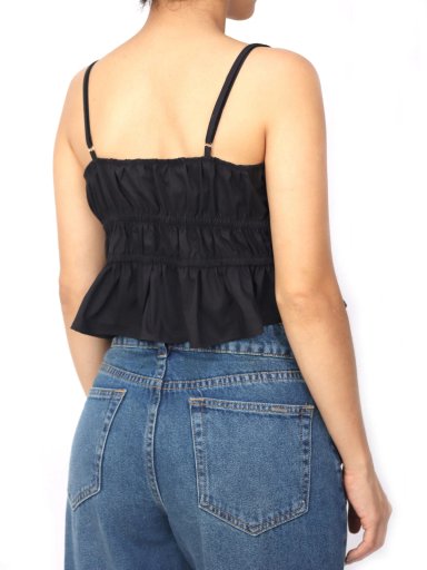 TOP ALGODÓN MUJER KAYRA POBLET PERFECT FIT CROP LIGAS - 3