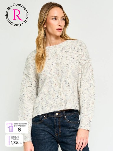 CARDIGAN MUJER INDEX BAKAN - 1