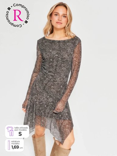 VESTIDO CORTO MUJER INDEX ALIZ - 1