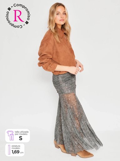 FALDA LARGA MUJER INDEX ALIZ - 1