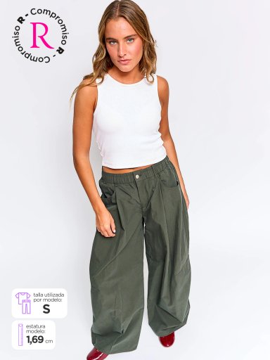 PANTALÓN REGULAR MUJER INDEX ESTELAR - 1